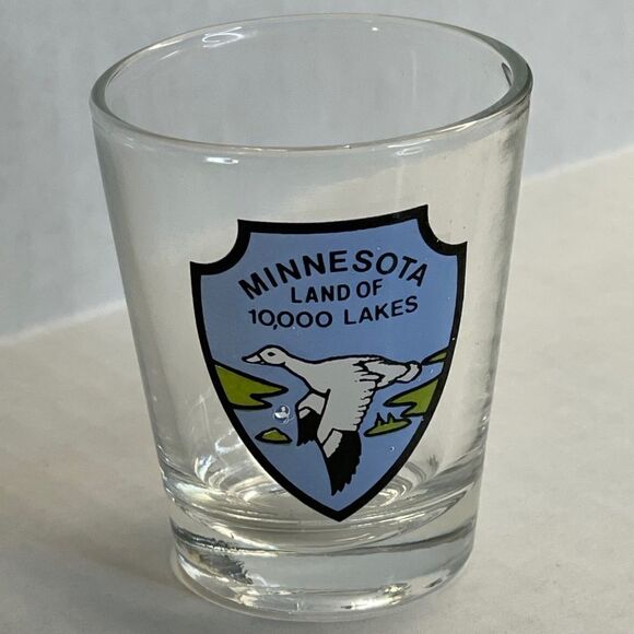 Minnesota “Land of 10,000 Lakes” All-American Collection Shot Glass - Picture 1 of 1